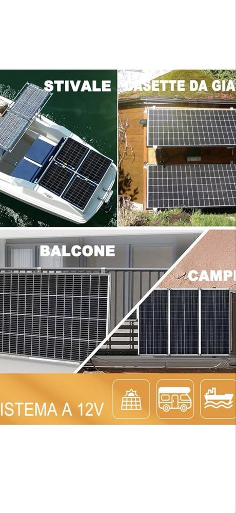 Painel Solar 200W - NOVO Estrear