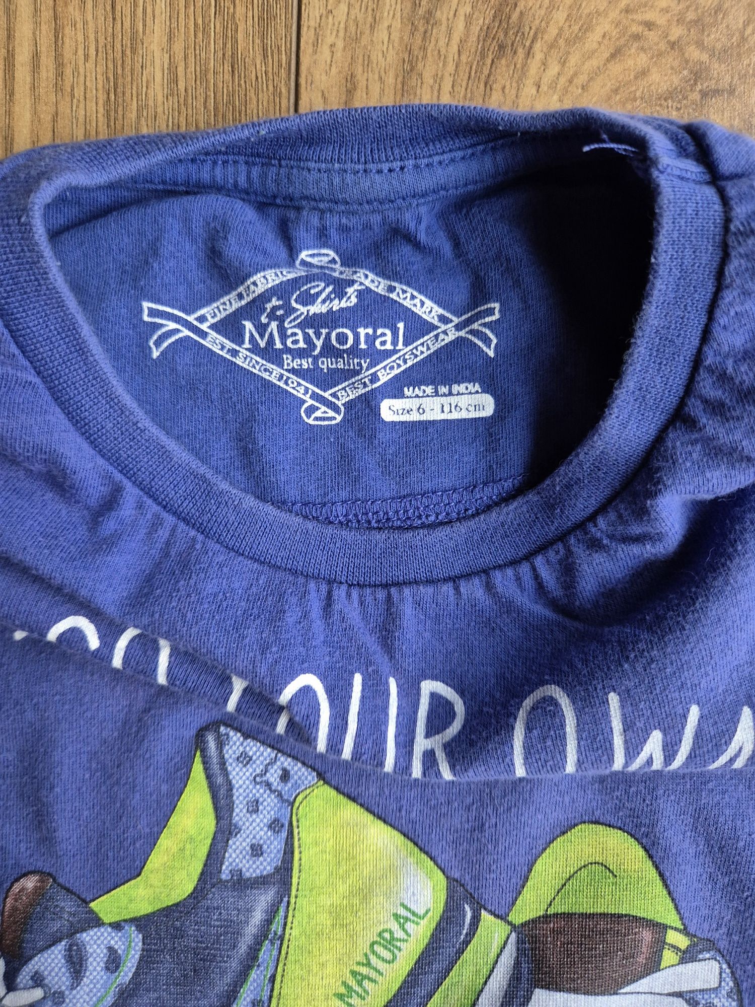 T-shirt bluzka z krótkim rękawem r. 110 Mayoral