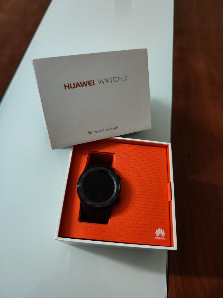 Smartwatch Huawei Watch 2 Black Carbon