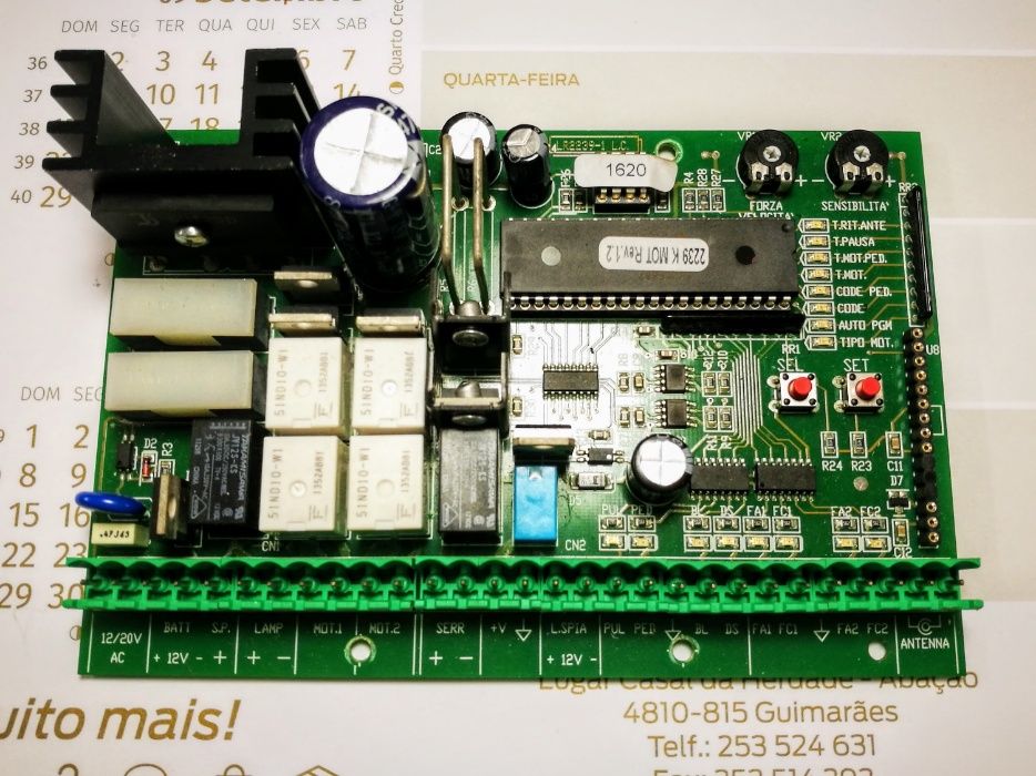 Placa batente Motorline MC11 24V