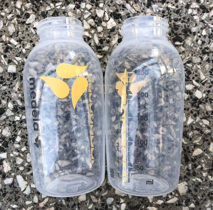 Medela butelka bez nakrętki 250 ml 10 sztuk nowe,same butelki plastiko