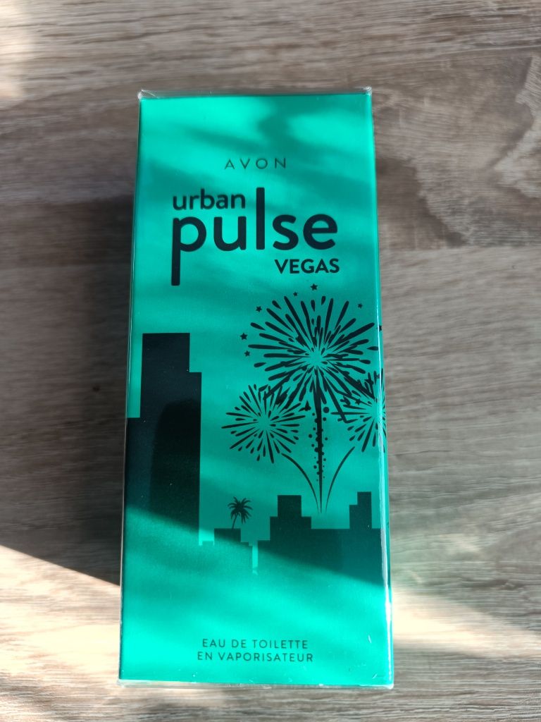 Avon Urban Pulse Vegas – Woda Toaletowa 50 ml – NOWE, zafoliowane