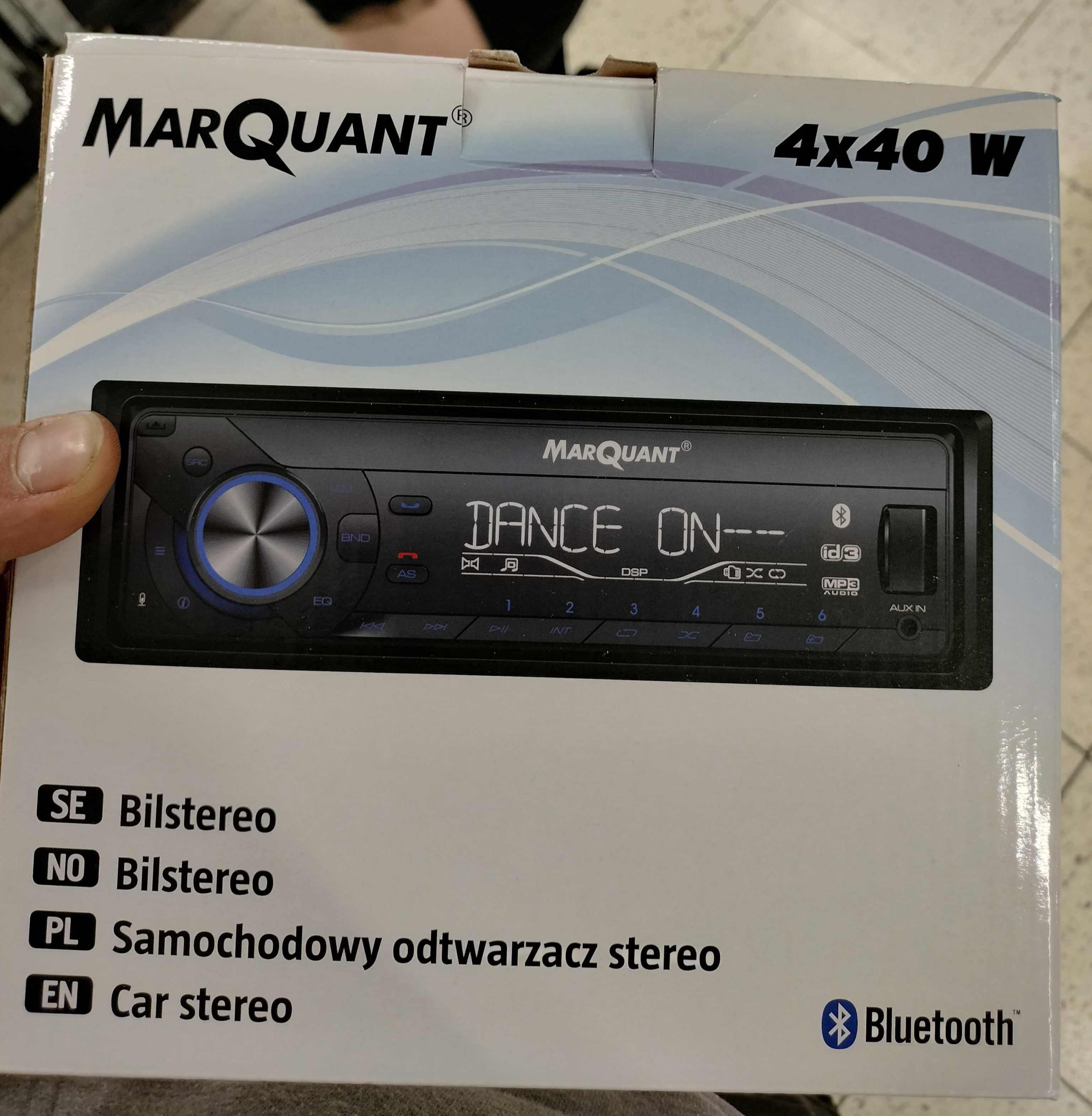 Radio samochodowe Bluetooth zestaw głośnomówiący nowe