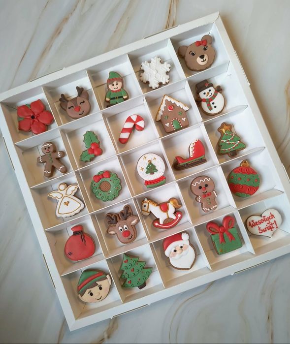 Kalendarz adwentowy - Pierniki , serniki, torty