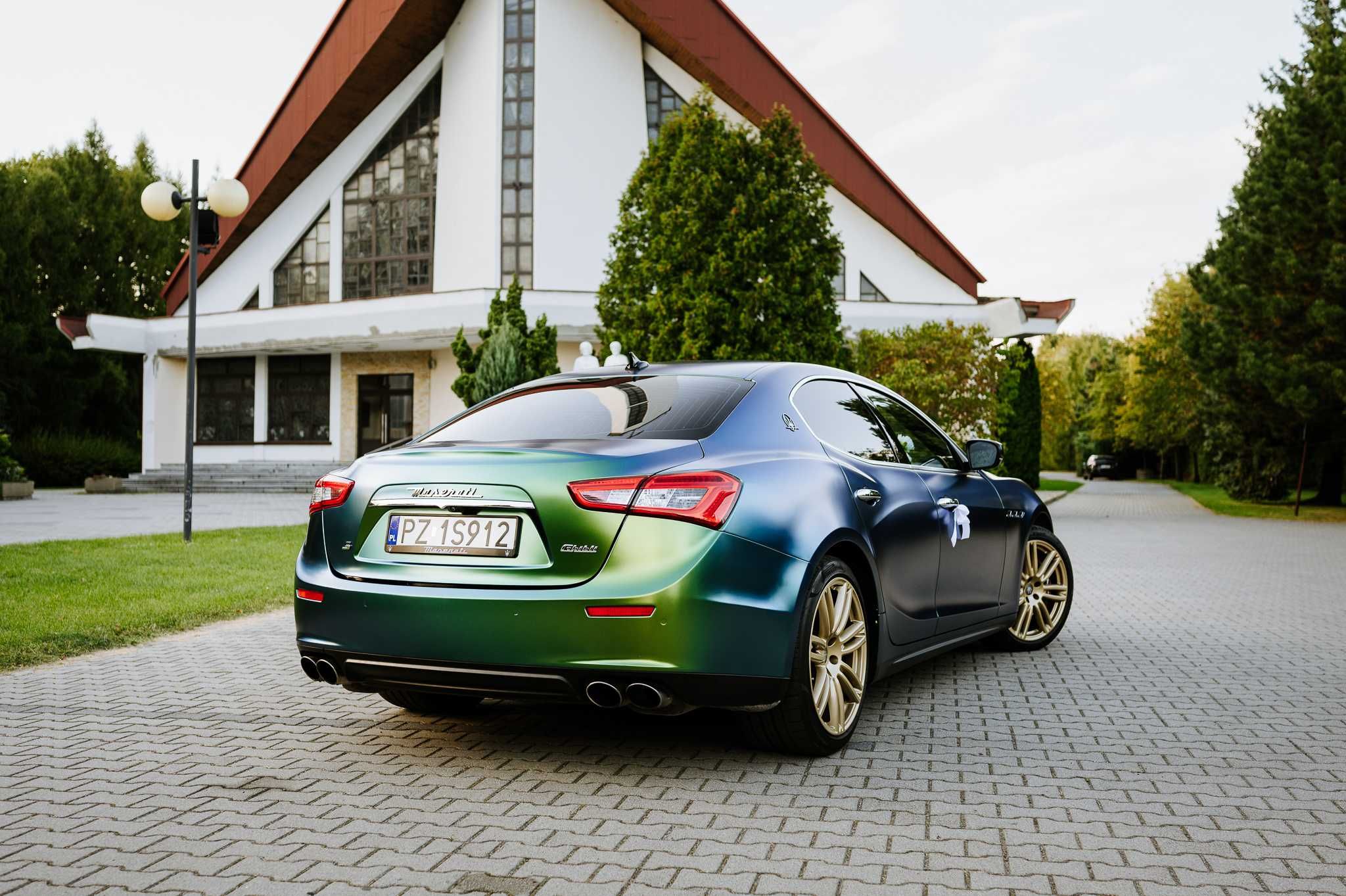 Auto/samochód do ślubu,wesele Maserati Ghibli.Jedyne takie!! 750zł