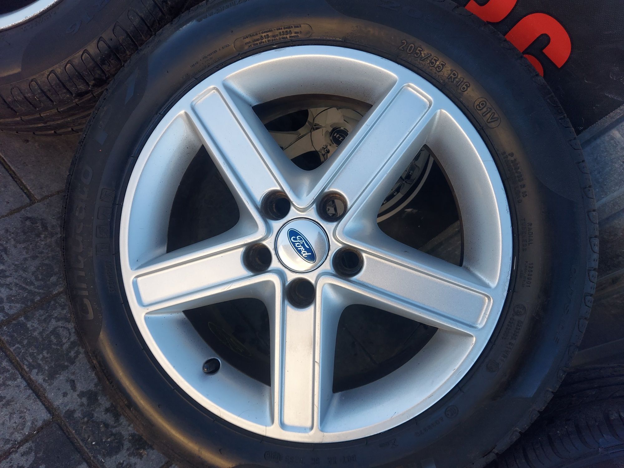 Alufelgi 16 cali 5x108 Ford Oryginał z oponami