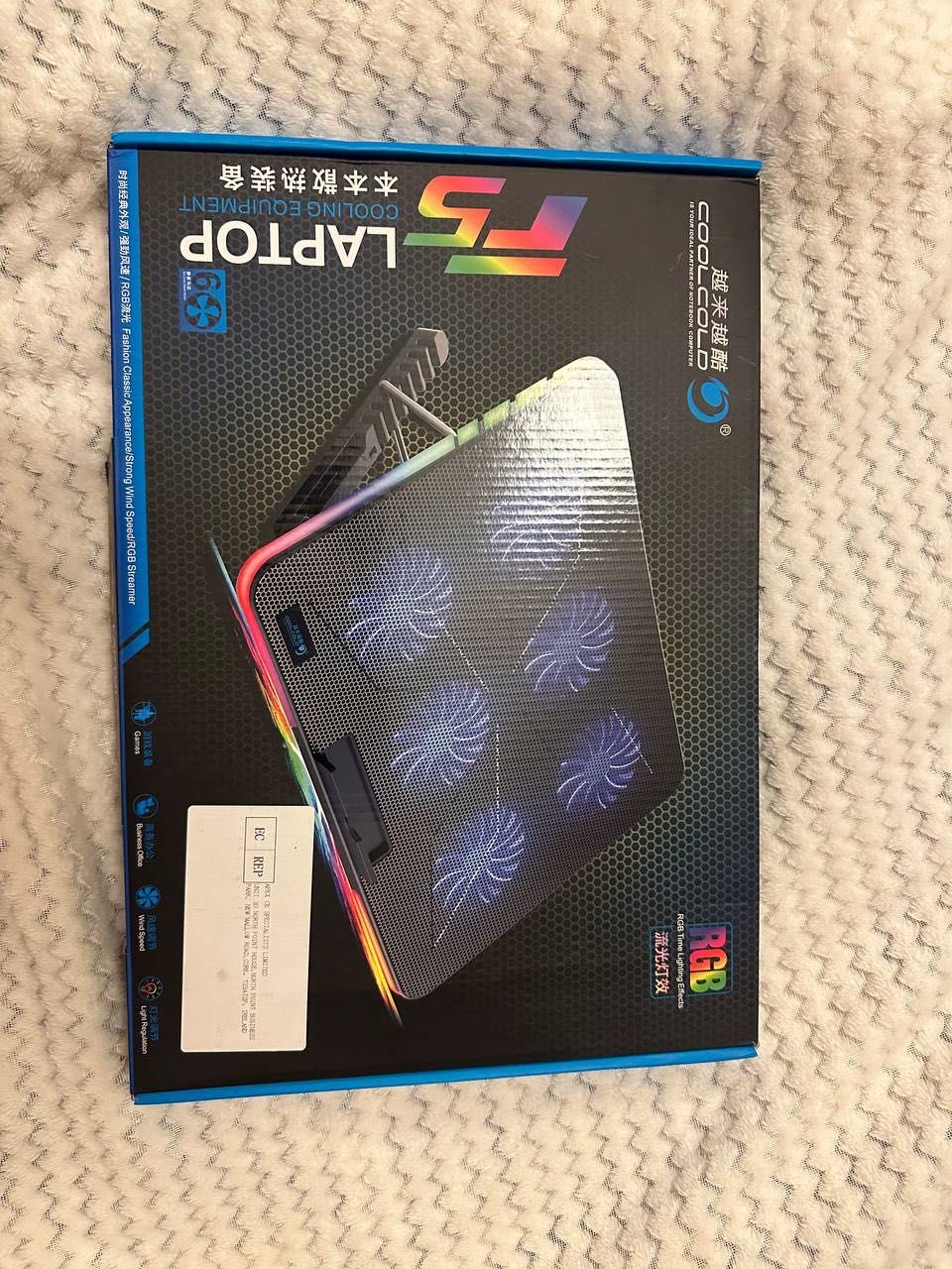 Coolcold 15.6-17.3 calowa podstawka chłodząca do laptopa