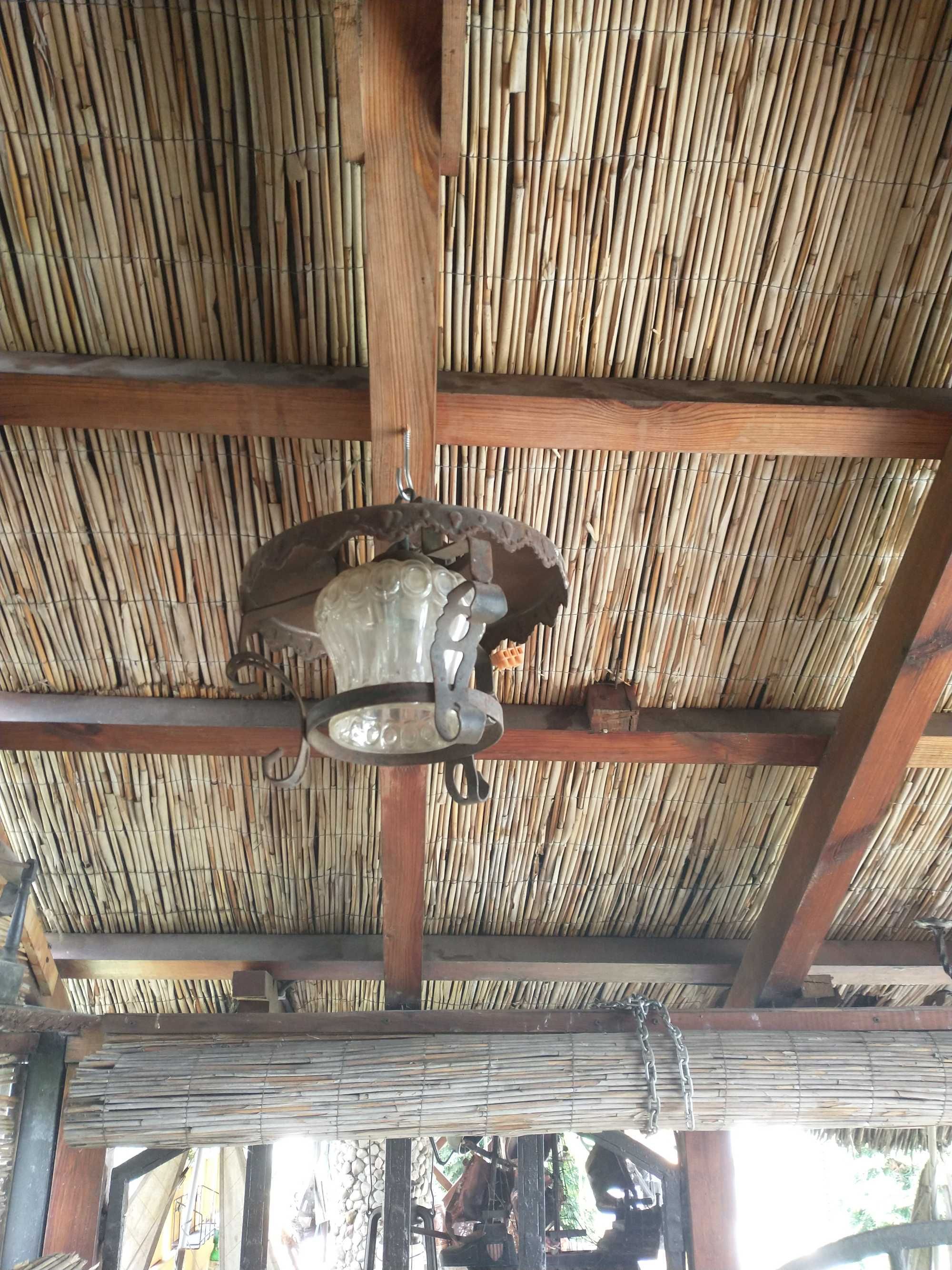 Lampy z kloszem mosiężny m
