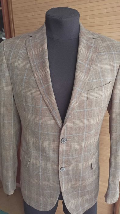 Мужской пиджак CARL GROSS (20%linen+50%Wool+30%Silk)
