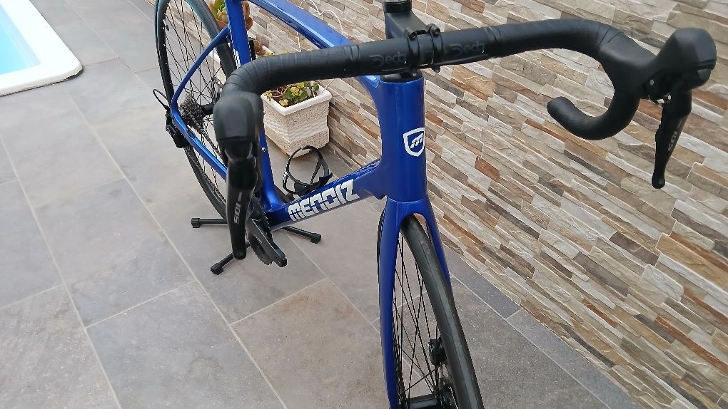 Bicicleta de estrada Em Carbono Mendiz F8 Disc, Tamanho :L 56"
