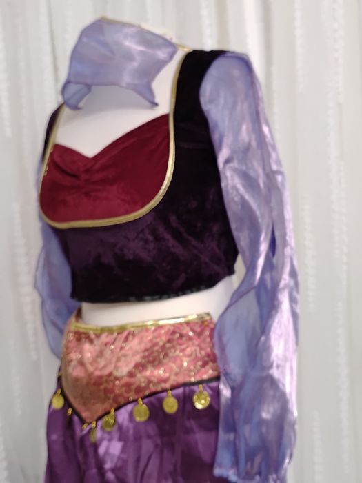 Strój przebranie wschodnia księżniczka tancerka rozmiar S