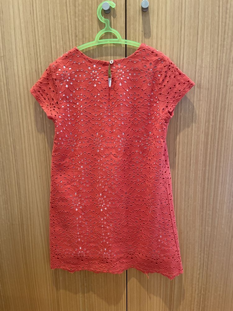 Vestido bordado inglês, 7-8 anos, Lions of Porches
