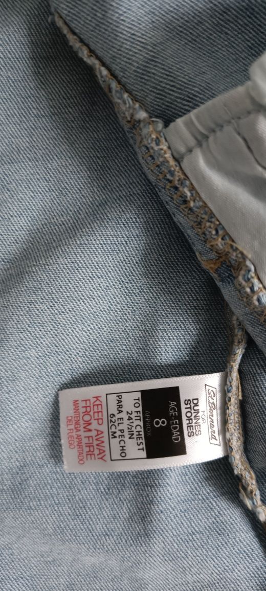 Katana jeansowa 8 lat