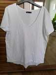 Biały damski tshirt XL