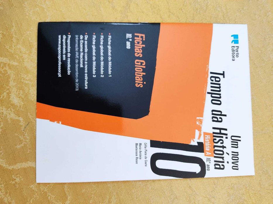 Versão professor - Um novo Tempo da História  - 10.º Ano