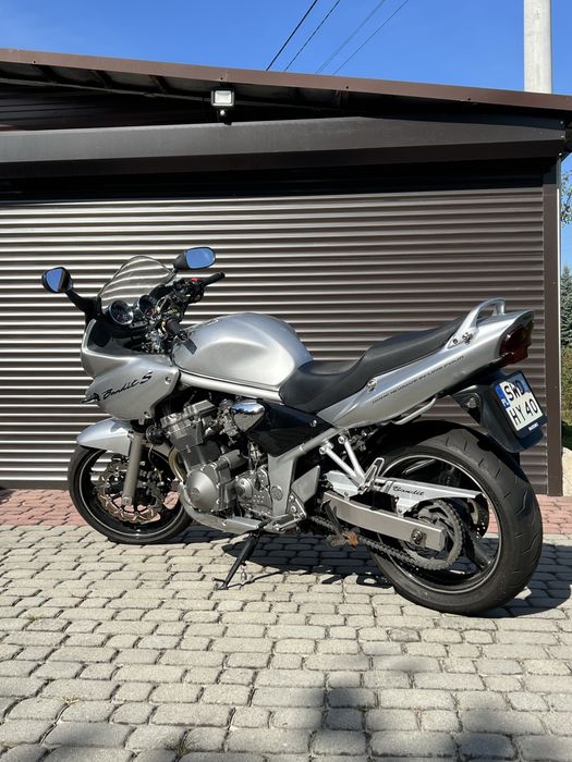 Suzuki Bandit 600S 2003r 63tys z pługiem, drugim tlumikiem i kufrem