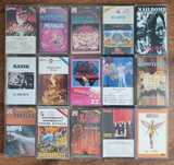 Kasety magnetofonowe (15 sztuk)  głównie muzyka metalowa
