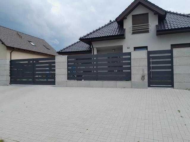 OGRODZENIA Z ALUMINIUM I STALI , bramy, furtki, przęsła , balustrady