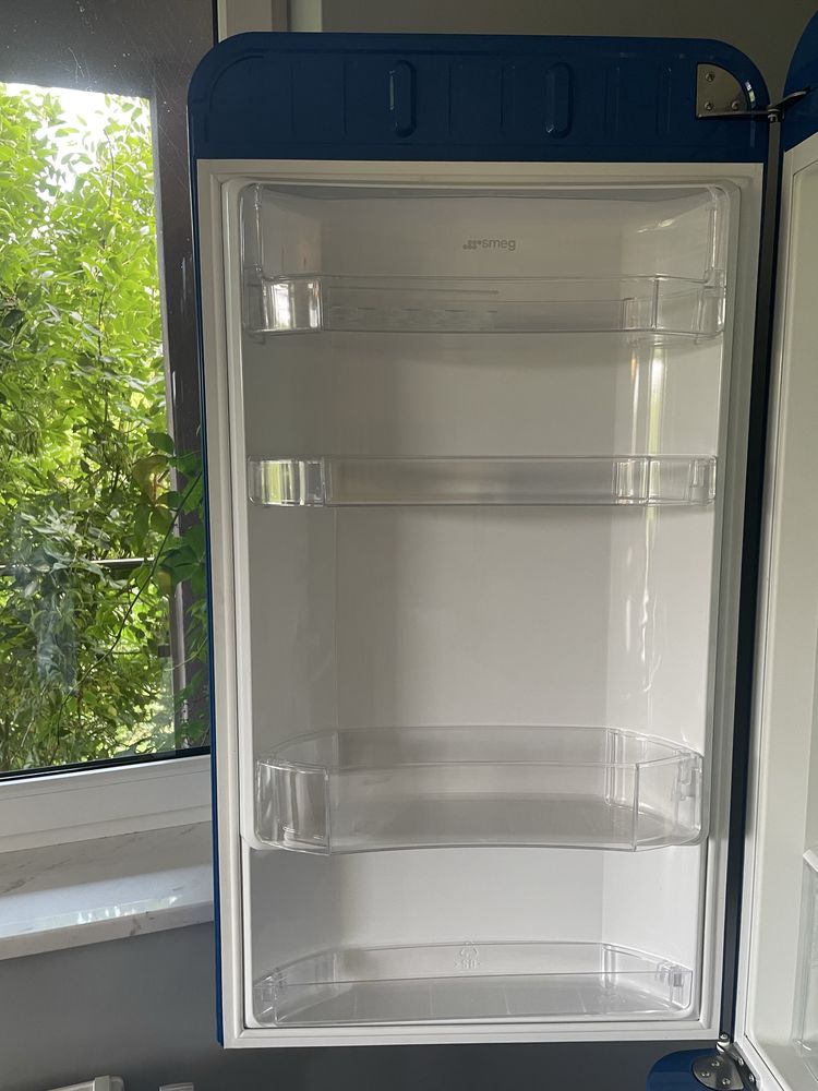 Chłodziarko-zamrażarka Smeg Retro 50’s FAB32LBLN1 kobalt