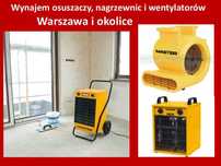 Wynajem osuszaczy wypożyczalnia osuszanie domów pochłaniacze zalanie