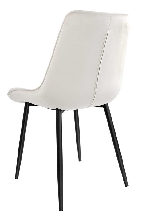 Krzesło NORMAN beżowe velvet