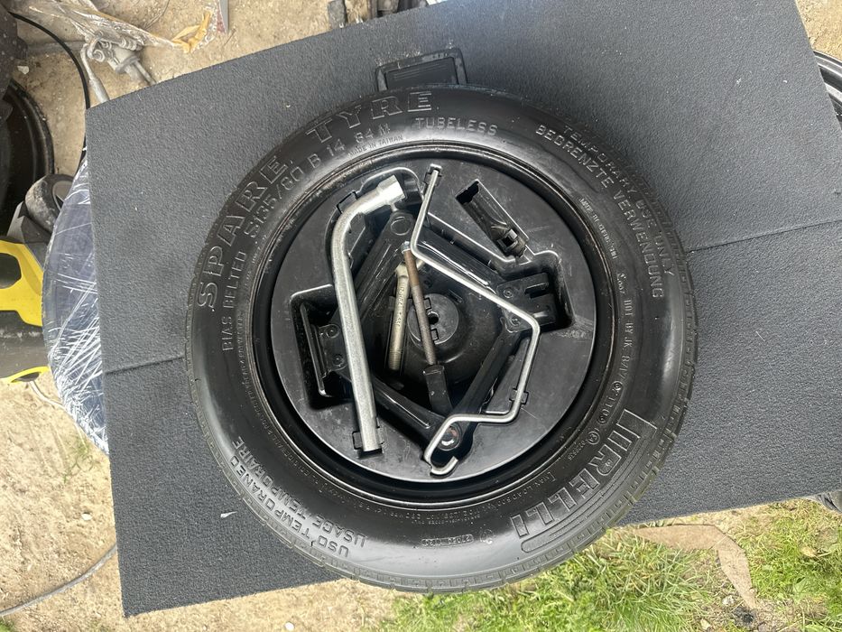 Докатка fiat 500,домкрат з органайзером