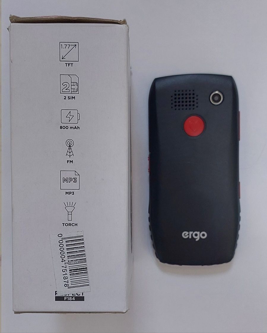 Телефон з великими кнопками Ergo F184