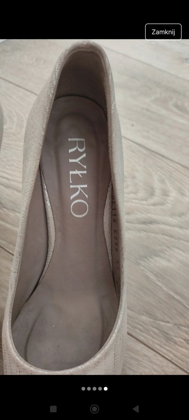 Buty ślubne Ryłko