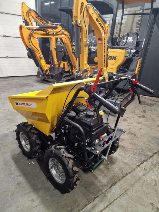 Berger Kraus T30  Wozidło spalinowe taczka 300kg Briggs&Stratton mini wywrotka