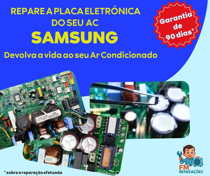 Reparação Placas Eletrónicas de Ar Condicionado Todas as marcas