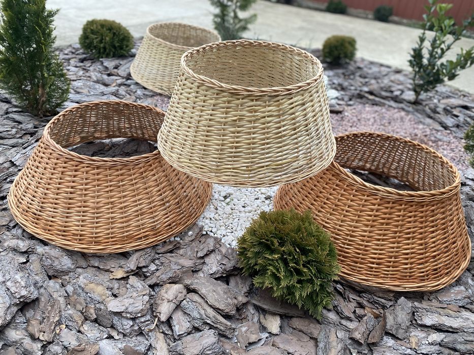 Корзина під ялинку,спідниця під ялинку кашпокошик