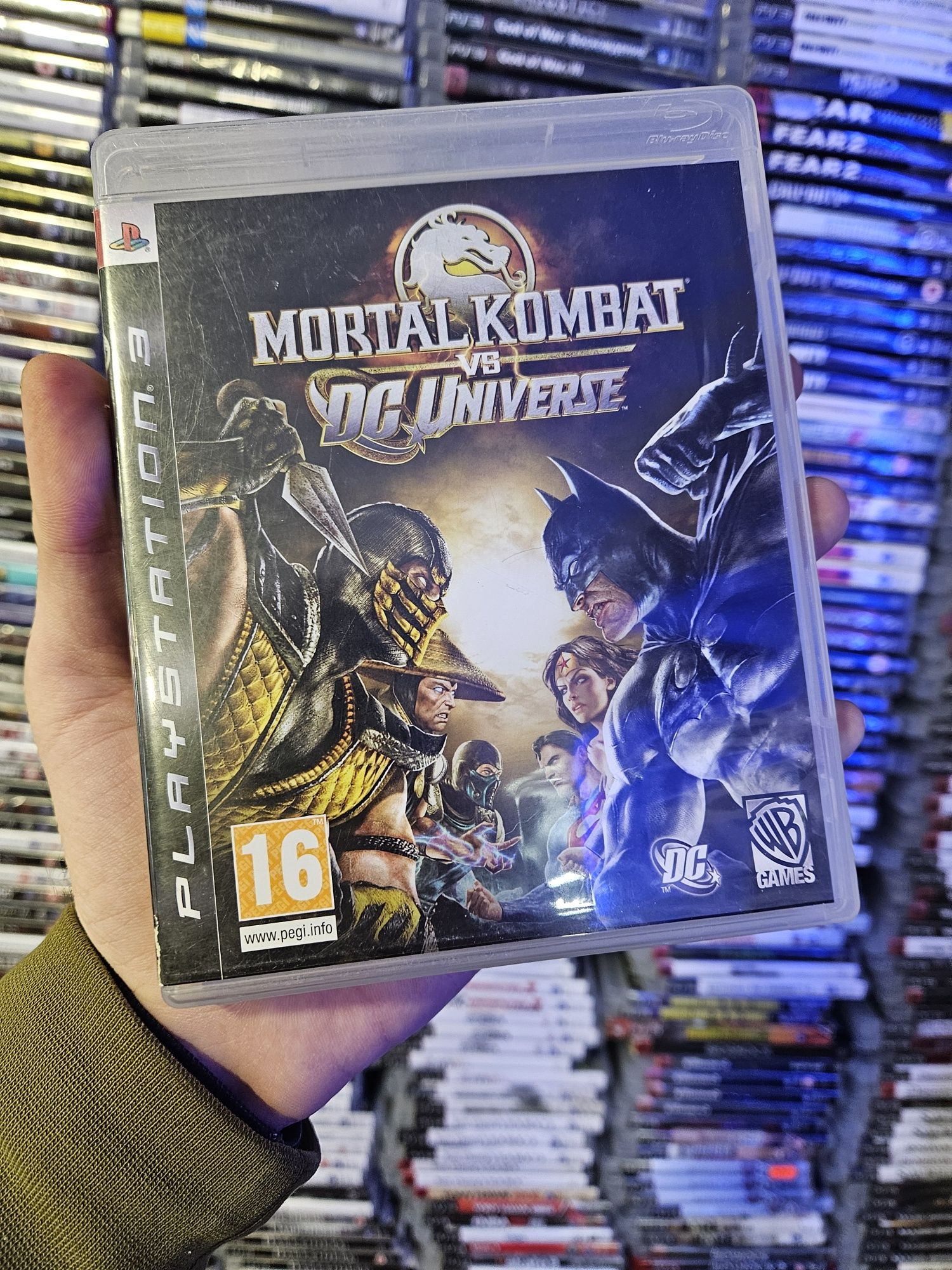 Sony  Playstation 3 PS3 Mortal Kombat DC Universe б/у