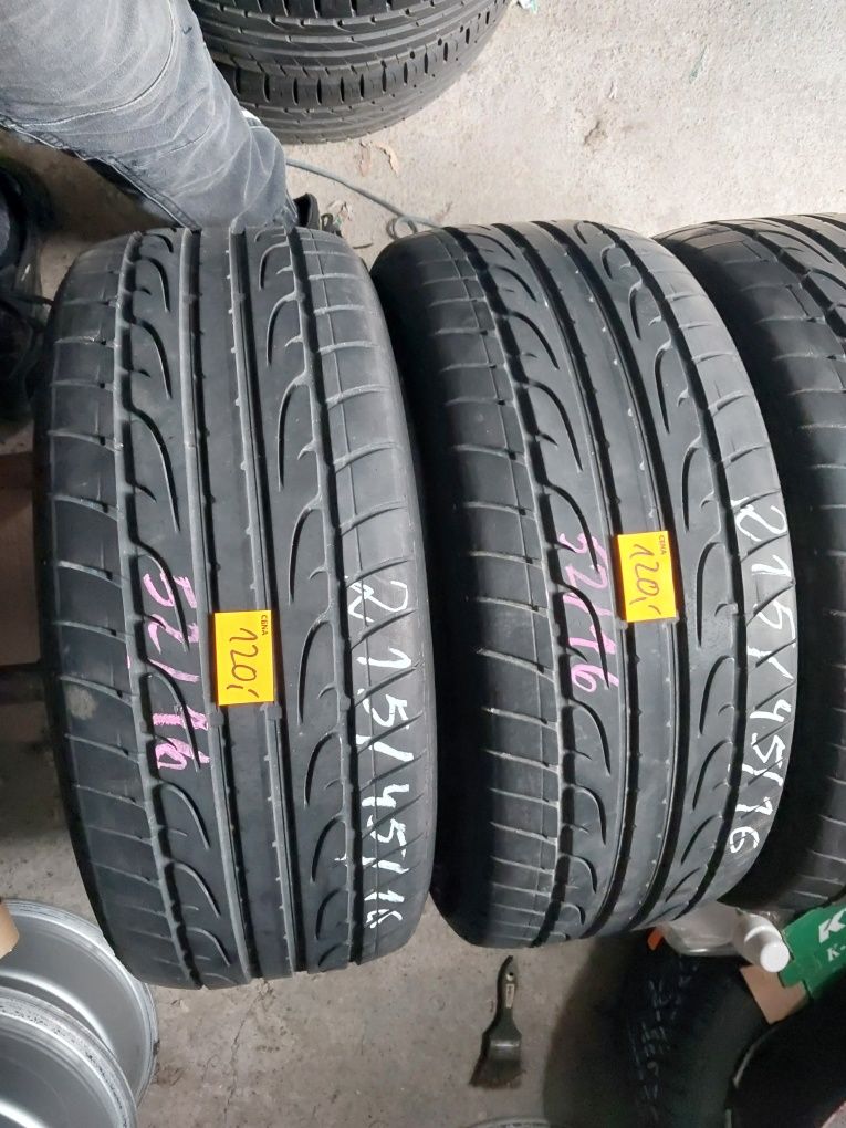 4x215/45r16, Dunlop Sport, 16rok!