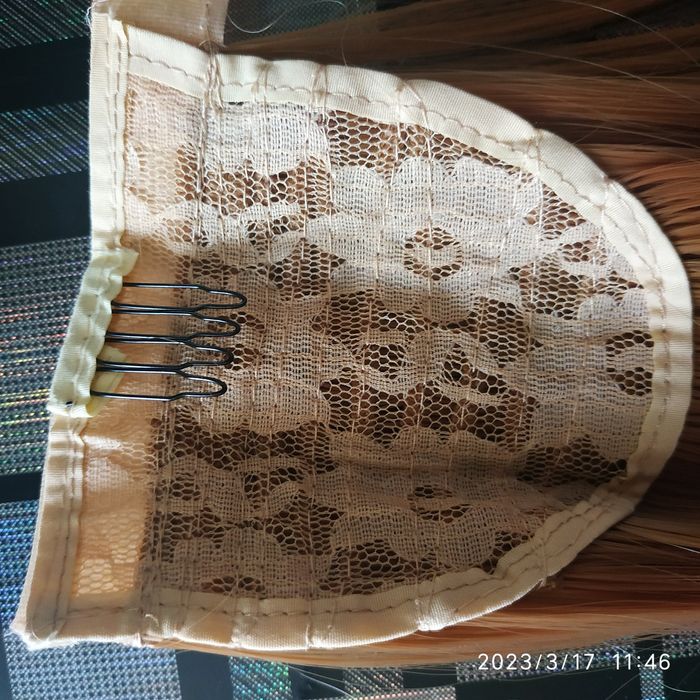 Шиньон, хвіст з кріпленням