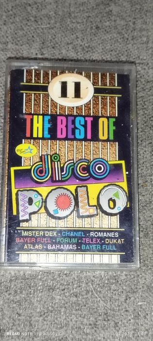 Sprzedam kasetę magnetofonową the best of 11 disco polo