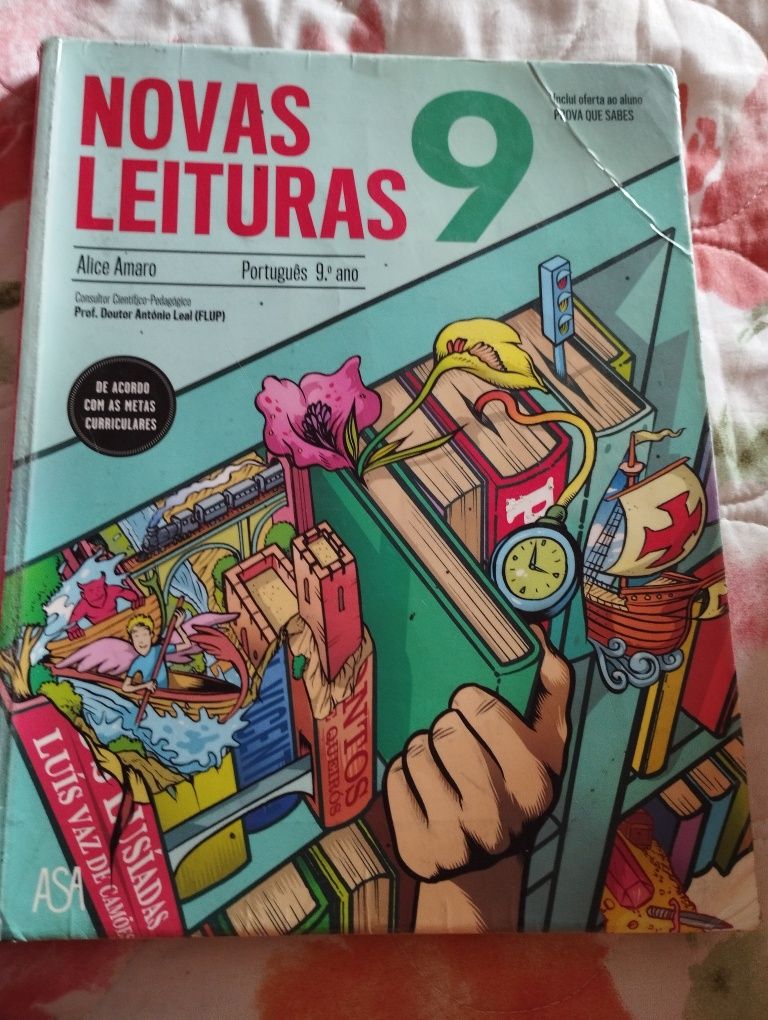 Manual/caderno de exercícios Português 9°ano