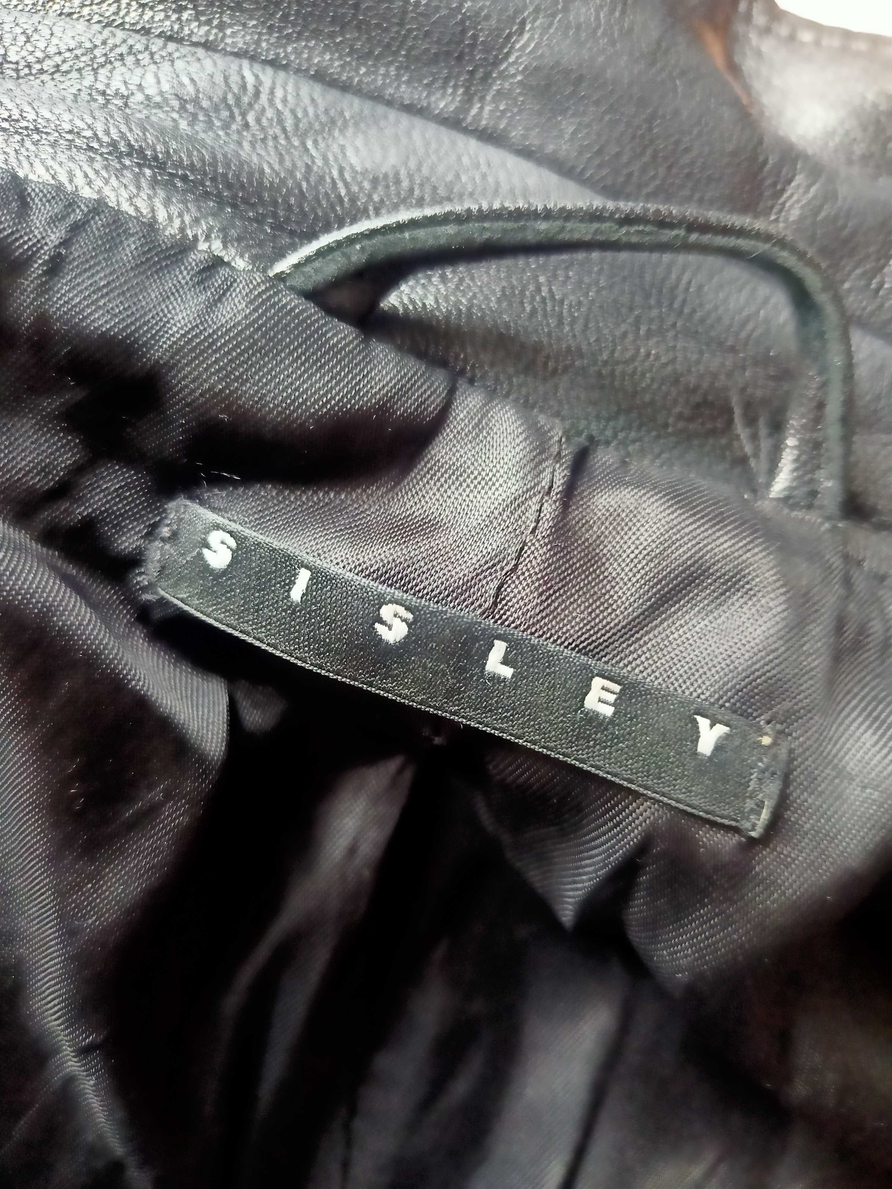 Kurtka koszula skórzana marki Sisley