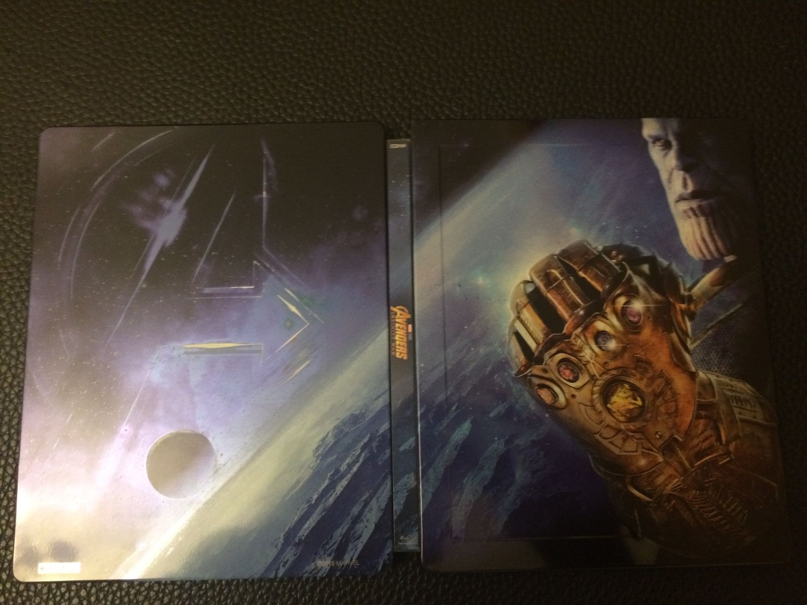 Avengers Infinity War steelbook blu-ray