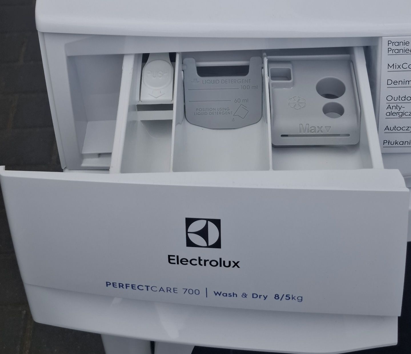Pralko-suszarka Electrolux 8kg z transportem,Gwarancja