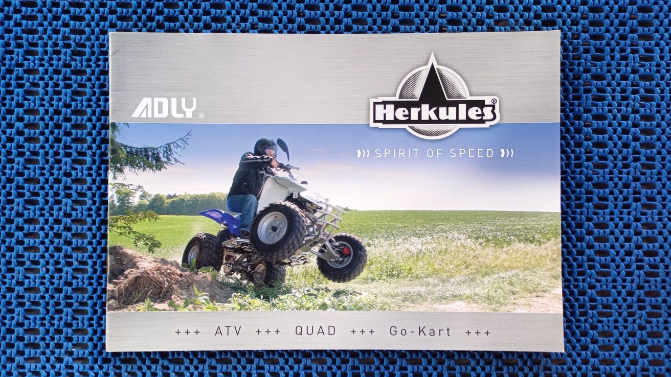 Herkules ADLY ATV QUAD Go-Kart. Prospekt