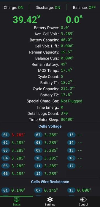 Акумуляторна батарея для квадроцикла: LiFePO4 36V (12S2P) 40Ah