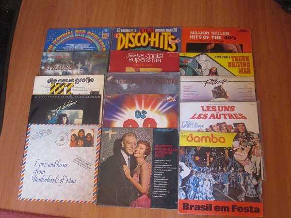 Colecção Discos Vinil - LP´s Diversos