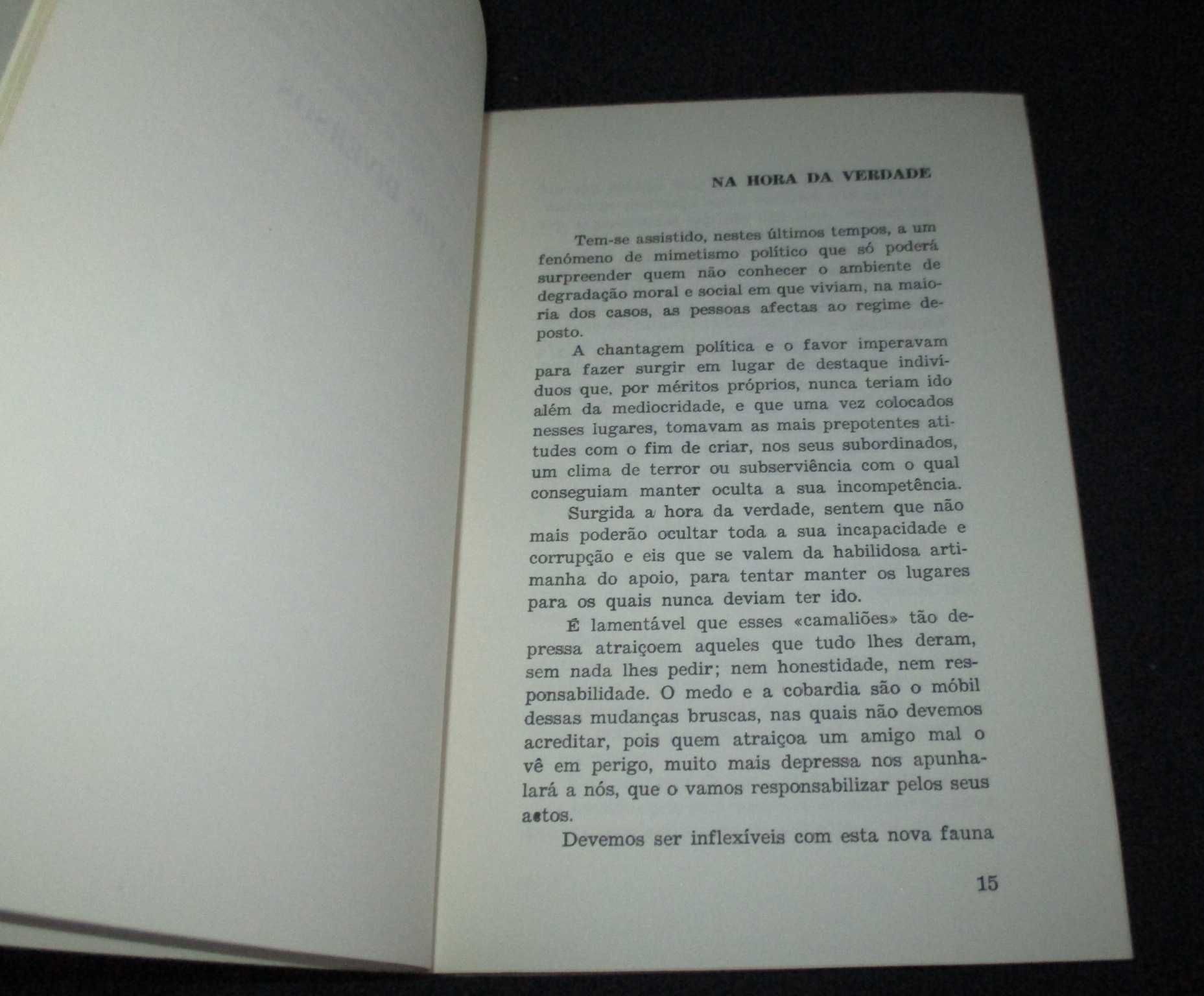 Livro Como eu vi o 25 de Abril José Duarte 1977