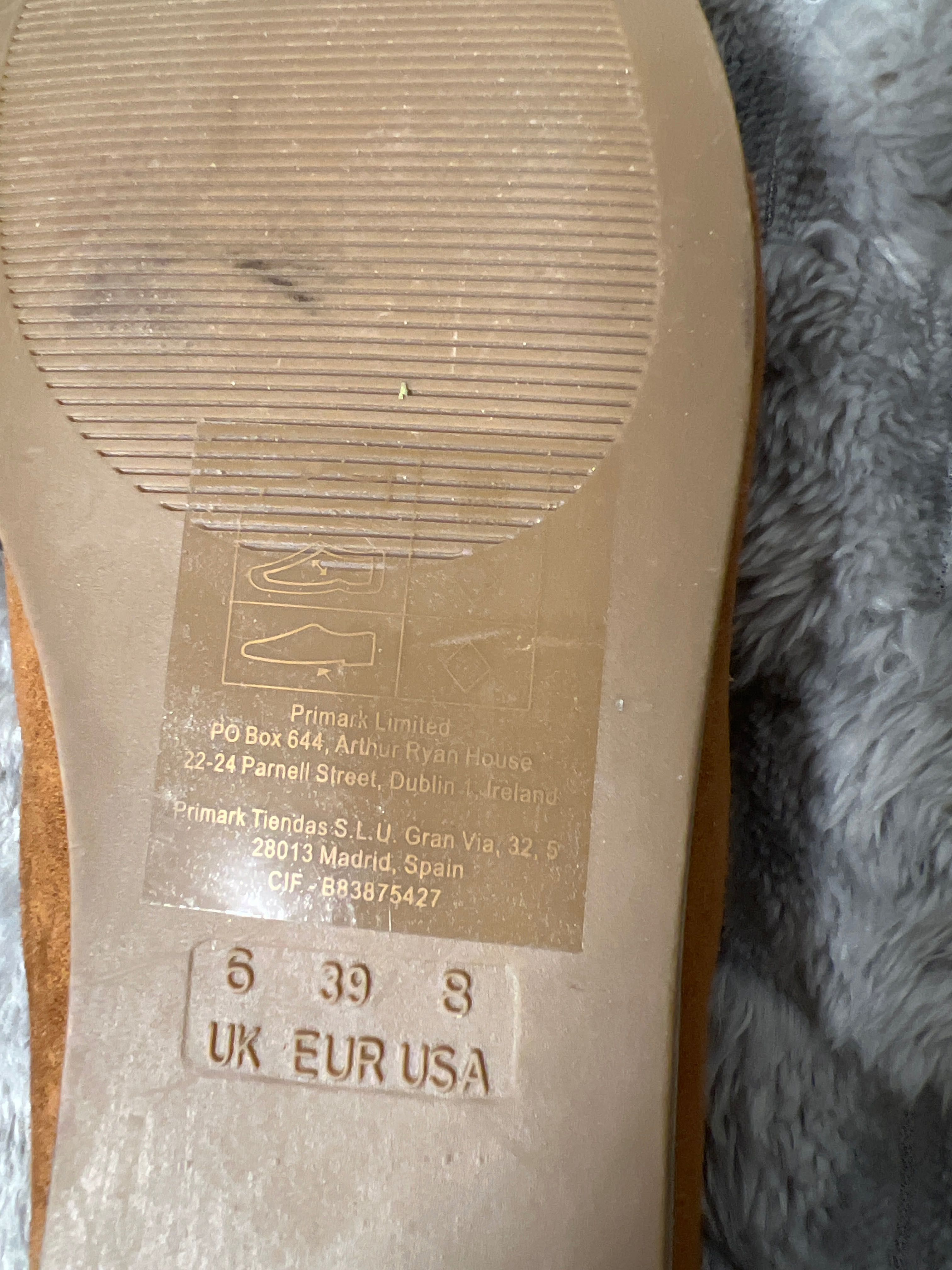 Туфлі лофери Primark під замш 39 р.