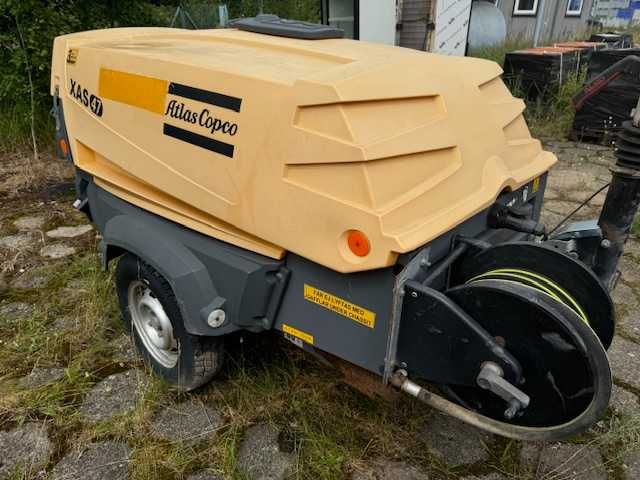 Kompresor śrubowy Atlas Copco XAS 47, netto: 27.000 PLN.
