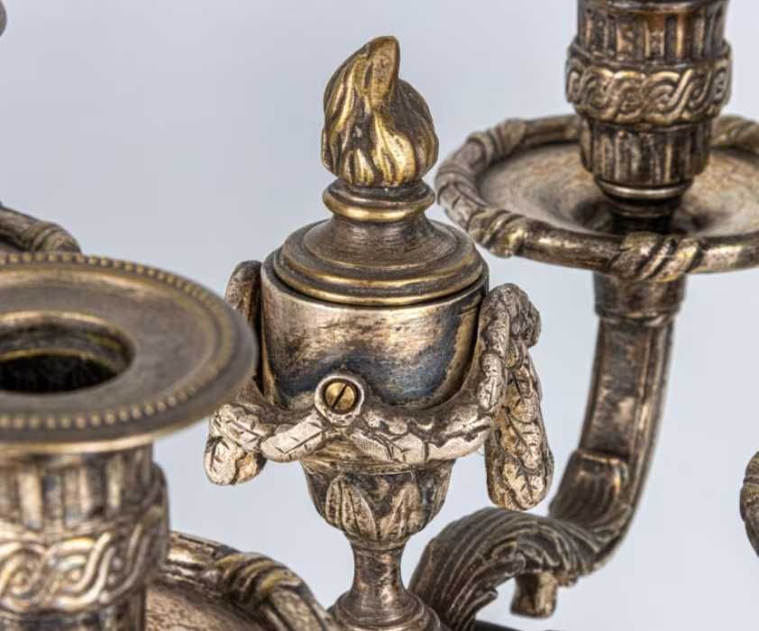 Антикварні підсвічники, канделябри, подсвечники, кандилябры