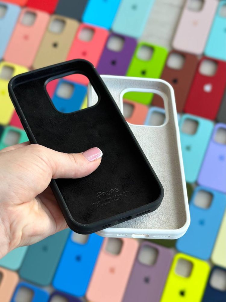 Чохол на Айфон 14 про макс та інші, силіконовий silicone case pro max