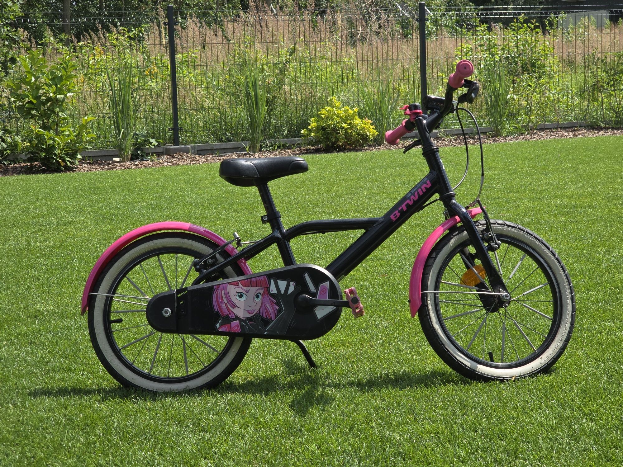 BTWIN Rowerek dziecięcy Spy Hero Girl 500 16 cali dla dziewczynki