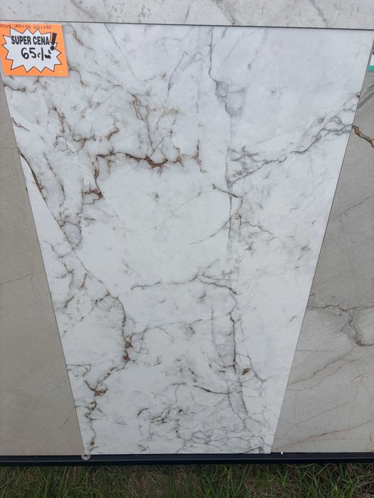 Płytki gresowe 60x120 do kuchni i łazienki Płytki matowe carving