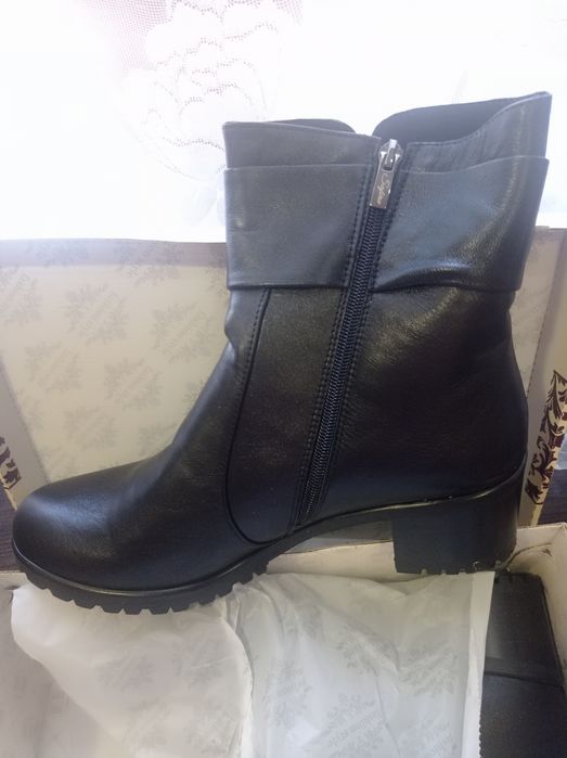 Ботинки натуральная кожа